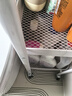八海鳥可移動小書架折疊置物架免安裝折疊落地推車零食架宿舍多層收納架 曬單實拍圖