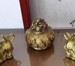 爵世皇庭聚寶盆擺件風(fēng)水黃銅五路財(cái)神擺件商務(wù)開業(yè)禮物生意興隆擺件 五路財(cái)神聚寶盆高11CM 曬單實(shí)拍圖