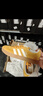 adidas「T頭鞋」STADT經(jīng)典時尚薄底運動板鞋男女阿迪達斯三葉草   黃色/亮白/漢玉白   42.5 曬單實拍圖