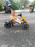 京物質(zhì)選兒童卡丁車四輪3-6-10歲男孩電動(dòng)車免安裝可折疊遙控玩具車可坐人 K9雙驅(qū)-象牙白 | 藍(lán)牙/射燈/遙控 2025升級(jí)豪華款長續(xù)航四輪卡丁車 曬單實(shí)拍圖