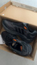 adidas CLIMAWARM暖「芯」科技緩震回彈保暖防滑耐磨跑鞋阿迪達斯 碳黑/一號黑/深橙黃 39 曬單實(shí)拍圖