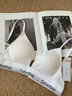 Calvin Klein內(nèi)衣【七夕禮盒明星同款摩登引力帶】女士ck無鋼圈三角文胸QF5650 100-月光白 S 曬單實拍圖