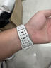 表帶哥適用蘋果手表表帶apple watch S10山水網(wǎng)洞款硅膠表帶S9/iwatch Ultra1/2代45/46/49MM男士星光 曬單實(shí)拍圖