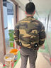 迪伽洛夏季降溫空調服帶風(fēng)扇的衣服戶(hù)外防暑充電制冷勞保工人工地工作服 2風(fēng)扇迷彩1件+32V電池配件1套 M (165) 【推薦80-105斤】 曬單實(shí)拍圖