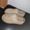 雅格獅丹（Aquascutum）男鞋夏季2025新款商務(wù)休閑皮鞋男士真皮工裝鞋 杏色 【英國百年品牌】 40 -適合運動(dòng)鞋41碼 曬單實(shí)拍圖
