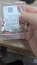 周六福（ZLF）  鉑金耳飾女款PT950白金銀杏幸而有你耳墜 2.14g 曬單實(shí)拍圖