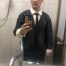 T&Twenties2024秋冬季新款高級感男士穿搭領帶純色定織斜紋上衣配飾 漆黑（刺繡款） 曬單實拍圖