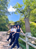 FitonTon降落傘工裝褲女夏季冰絲薄款高腰闊腿褲顯瘦直筒抽繩速干褲休閑褲 曬單實(shí)拍圖