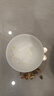 斯凱綈（Sky Top）米飯碗骨瓷小湯碗純白陶瓷家用酒店餐具套裝4.5英寸金鐘碗10件 曬單實(shí)拍圖