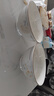 索優(yōu)特碗家用高腳防燙飯碗景德鎮(zhèn)餐具碗家用2024新款碗碟套裝盤子菜盤 國色天香6英寸高腳碗6個 曬單實拍圖