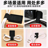 3M理線器魔術(shù)貼扎帶桌面電線數(shù)據(jù)線固定器電腦網(wǎng)線走線束線收納神器 3.5*15cm白色（10條） 曬單實(shí)拍圖