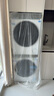 海爾（Haier）云溪3.0 洗烘套裝 10KG直驅滾筒懶人洗衣機+雙擎熱泵烘干機家用 583W+583W家電國家補貼 曬單實(shí)拍圖