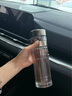 Stanisic德國雙層玻璃杯茶水分離泡茶杯男商務(wù)高檔純鈦水杯耐高溫生日禮物 太空銀(純鈦杯蓋 禮盒包裝)340ML 曬單實拍圖