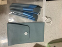 半人家 8支化妝刷全套初學(xué)者彩妝套裝美妝工具眼影散粉底刷腮紅刷眉唇刷 藍(lán)色 8支 +皮包 曬單實(shí)拍圖