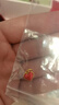 FUSSEM 999足金琺瑯愛(ài)心黃金吊墜女款桃心轉(zhuǎn)運(yùn)珠項(xiàng)鏈掛墜七夕情人節(jié)禮物 琺瑯愛(ài)心吊墜 約0.45g  【贈(zèng)金色項(xiàng)鏈】 曬單實(shí)拍圖