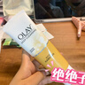 玉蘭油（OLAY）乳液透亮潔面乳100g卸妝清潔控油洗面奶男士護(hù)膚品生日禮物送女友 曬單實(shí)拍圖