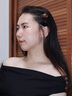松窗夢(mèng)語(yǔ)可愛(ài)招手小熊邊夾精致小巧植絨發(fā)夾劉海側邊碎發(fā)鴨嘴夾一字夾頭飾 招手小熊鴨嘴夾 曬單實(shí)拍圖