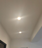 雷士（NVC）LED筒燈客廳背景墻嵌入式洗墻小山丘鋁材9瓦白杯暖白【明月】Ra95 曬單實拍圖