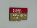 閃迪（SanDisk）256GB TF(MicroSD)內(nèi)存卡 4K極速金卡A2 V30 U3行車記錄儀 運動相機無人機 監(jiān)控存儲卡 讀190MB/s 曬單實拍圖