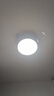 美的（Midea）風(fēng)扇燈餐廳吊扇燈led臥室燈隱形扇葉遙控三防燈具熟睡風(fēng)包安裝 曬單實(shí)拍圖