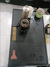 恩壽溯整塊烏金石茶盤火燒面石頭茶臺簡約茶盤家用茶具托盤 60*37至簡+加厚款3.0+贈有7件套 烏金石破損包賠+升級加厚3.0(同 曬單實拍圖