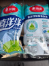 美麗雅擰水拖把普通吸水拖布喜洋洋老式家用宿舍用大號地拖超細纖維整布 【1根桿+2個拖布頭】 藍色 曬單實拍圖