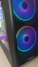 LIANLI聯(lián)力 L216機箱 海景房機箱 全側(cè)透360水冷ATX/MATX開放式中塔主機箱 帶3把風(fēng)扇 防塵網(wǎng)套裝 聯(lián)力L216機箱 黑+前面板防塵網(wǎng) 曬單實拍圖