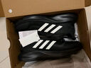 阿迪達(dá)斯 （adidas）男鞋跑步鞋夏季舒適網(wǎng)面透氣舒適黑色運(yùn)動鞋HQ7558 黑 41 曬單實拍圖