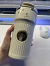 百事（PEPSI）可樂保溫杯咖啡杯316L不銹鋼水杯高顏值便攜車載杯子米白620ML 曬單實(shí)拍圖