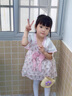 G.DUCKKIDS女童夏季連衣裙2023新款小女孩漢服紗裙嬰幼兒夏天洋氣公主裙子 粉紅色 90 (建議寶寶10-12公斤 24-36個(gè) 曬單實(shí)拍圖