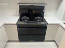 美的（Midea）【晴空FD90】消毒款 集成灶一體式 26風量油煙機 蒸汽洗 5.2kW燃氣灶 消毒柜 國家補貼 家用灶具 曬單實拍圖
