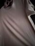 童泰（TONGTAI）嬰兒T恤夏莫代爾寶寶衣服男女童短袖休閑外出無(wú)痕上衣淺灰白110cm 曬單實(shí)拍圖