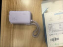 ANKER安克【新3C認證可上飛機】三合一能量棒Plus30W快充5000mAh移動電源自帶線充電寶蘋果16pro安卓 紫|自帶插頭&Type-c線 曬單實拍圖