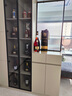 瑞美信實(shí)木入戶(hù)玄關(guān)柜鞋柜輕奢小戶(hù)型一體客廳進(jìn)門(mén)屏風(fēng)隔斷玻璃酒柜現代 【D款】淺卡其色長(cháng)90寬35高210cm 曬單實(shí)拍圖