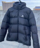 駱駝火山PRO鵝絨服情侶款面包服2025新款鵝絨速暖羽絨服連帽防風(fēng)外套 幻影黑 2XL 曬單實(shí)拍圖