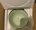蘇氏陶瓷（SUSHI CERAMICS）浮雕青瓷描金小草面碗飯碗沙拉碗6英寸2個(gè)裝 曬單實(shí)拍圖