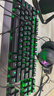 雷蛇（Razer） 黑寡婦蜘蛛 機械鍵盤(pán) 有線(xiàn)游戲鍵盤(pán)N鍵無(wú)沖 電競 黑色 黑寡婦蜘蛛X競技版(87鍵綠軸) 曬單實(shí)拍圖