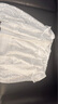 森馬（Semir）長袖襯衫女短款白色繡花浪漫秋2025新款荷葉邊一字肩襯衣溫柔 本白10101 L 曬單實(shí)拍圖