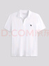ABERCROMBIE & FITCH【經(jīng)典小麋鹿】男裝25夏季新款通勤POLO衫短袖T恤KI124-5182 白色 S (175/92A) 曬單實(shí)拍圖