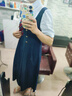 亨美初連衣裙裙子女夏季2025新款學(xué)院風(fēng)黑色長裙純欲韓版顯瘦遮肚子大碼 假兩件襯衫收腰長裙【配領(lǐng)帶】 XL 【建議115-130斤】 曬單實(shí)拍圖