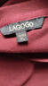 lagogo【蘭花系列】舒適正肩T恤女拉谷谷2025年春季新款印花短袖 酒紅色 XL 曬單實拍圖
