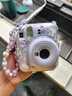 京川旭拍立得mini12保護(hù)殼適用于富士instax mini 12保護(hù)套拍立得相機(jī)殼迷你12透明水晶殼背帶繩可調(diào)節(jié) mini12水晶殼送珠鏈+平結(jié)背帶繩+毛絨兔子掛飾 曬單實(shí)拍圖