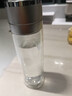 胖東來(lái)品質(zhì)雙層玻璃杯鋼化防摔打不碎的大號(hào)套裝防爆男女隨手保溫 【銀色】一鍵開(kāi)蓋一鍵開(kāi)蓋/ 550ml 曬單實(shí)拍圖