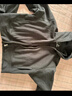 無印良品（MUJI）女式 緊密編織 運(yùn)動衫 衛(wèi)衣 女士女款 黑色-連帽 XL  曬單實(shí)拍圖