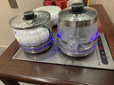 友家鋪子（Biooner）全自動上水電熱水壺電茶壺茶臺燒水壺一體家用辦公茶桌茶幾嵌入式茶具套裝 XT-S06銀灰色清潔款1L 曬單實拍圖
