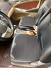 車優(yōu)友 汽車坐墊 四季通用布藝夏座墊 舒適蕎麥殼透氣坐墊 神秘黑-前座2片+后座1片 本款適合99%車型-下單備注 曬單實(shí)拍圖