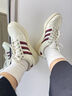 adidas NY 90 STRIPES經(jīng)典運(yùn)動(dòng)板鞋男女春季新款阿迪達(dá)斯三葉草 漢玉白/紅色/金色     35.5 曬單實(shí)拍圖