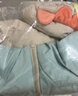 巴拉巴拉童裝嬰兒羽絨服寶寶外套冬裝造型時尚撞色可愛萌趣保暖 咖色調(diào)00455-白鴨絨 100 （充絨量73g） 曬單實拍圖