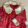 G.DUCKKIDS小黃鴨滿月嬰兒衣服春秋裝寶寶周歲禮服百日宴新中式國風哈衣爬服 紅色 80cm 80尺碼建議6-9個月14-20斤c 曬單實拍圖