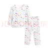優(yōu)貝宜男童睡衣兒童家居服夏季薄款純棉空調(diào)服套裝女童長(zhǎng)袖中大童 82360#交通工具 140cm 曬單實(shí)拍圖